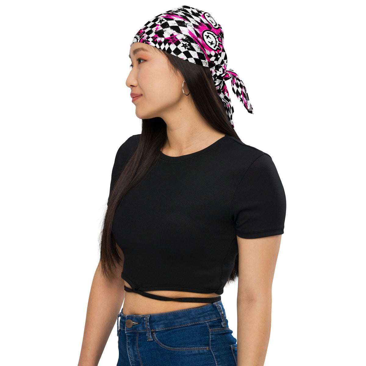 Checkmate Bandana — front view