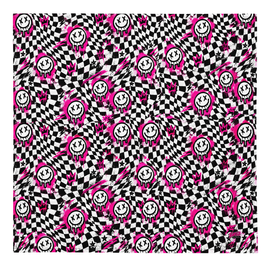 Checkmate Bandana — front view