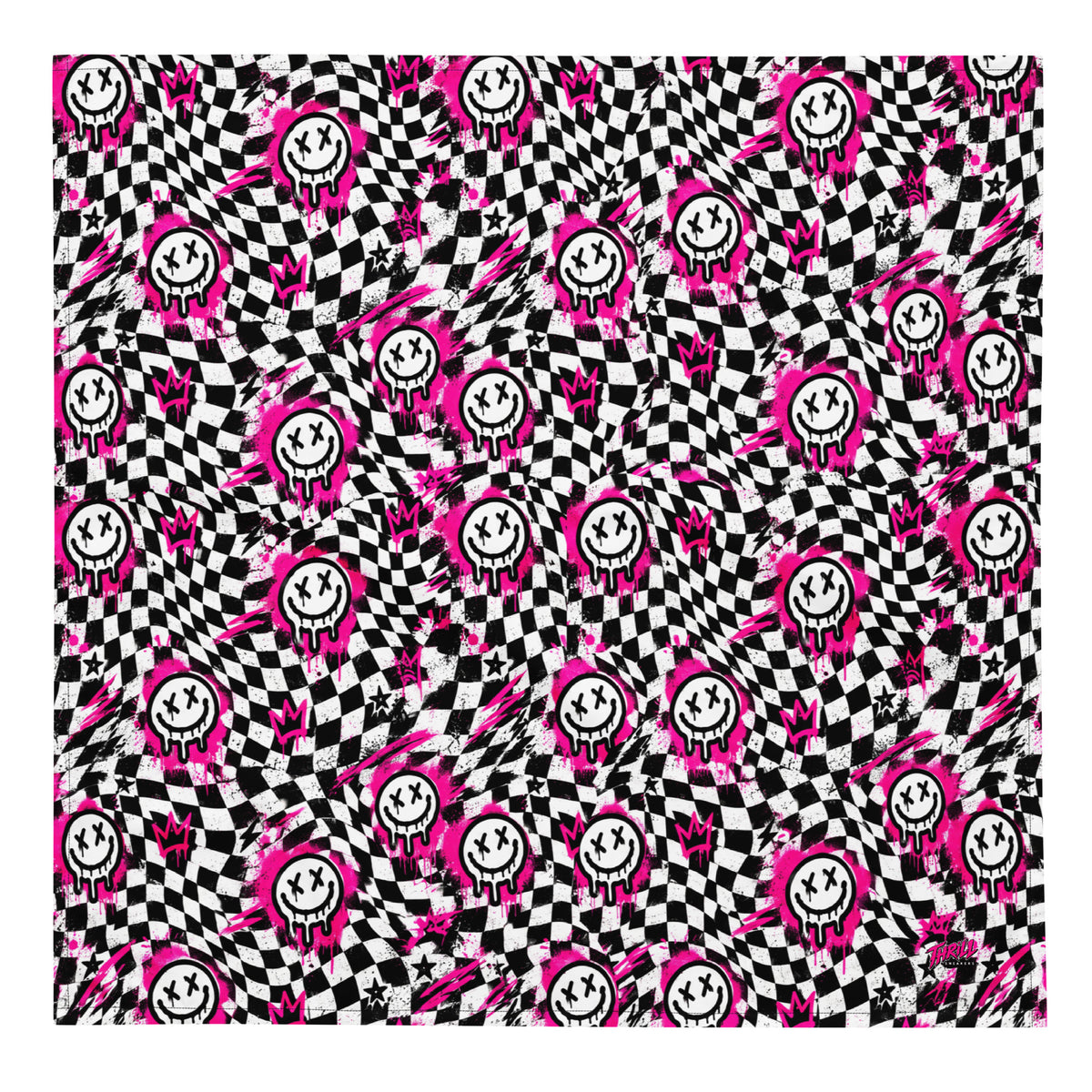 Checkmate Bandana — front view