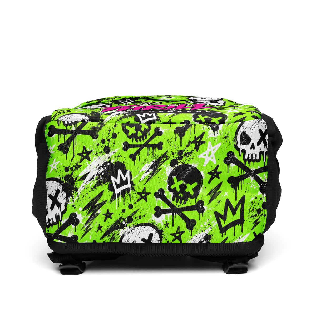 Acid Skull Backpack — back view