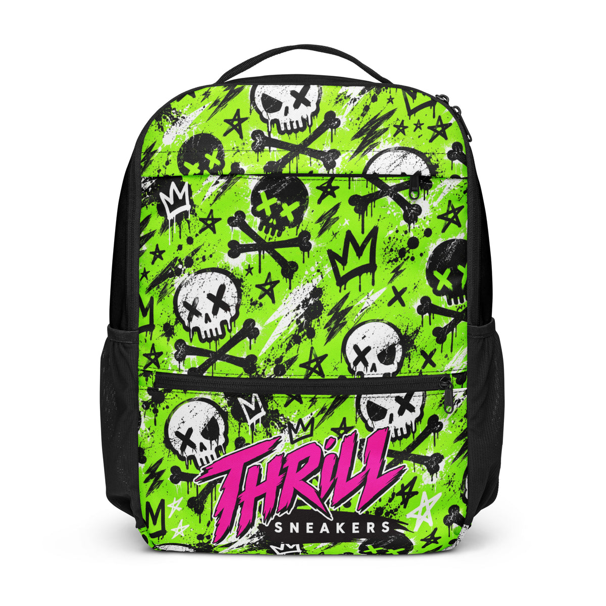 Acid Skull Backpack — front view