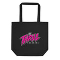 Thrill Sneakers Tote – Black — front view