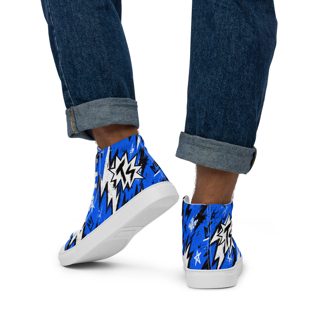 Shockwave Men’s High Tops — back view