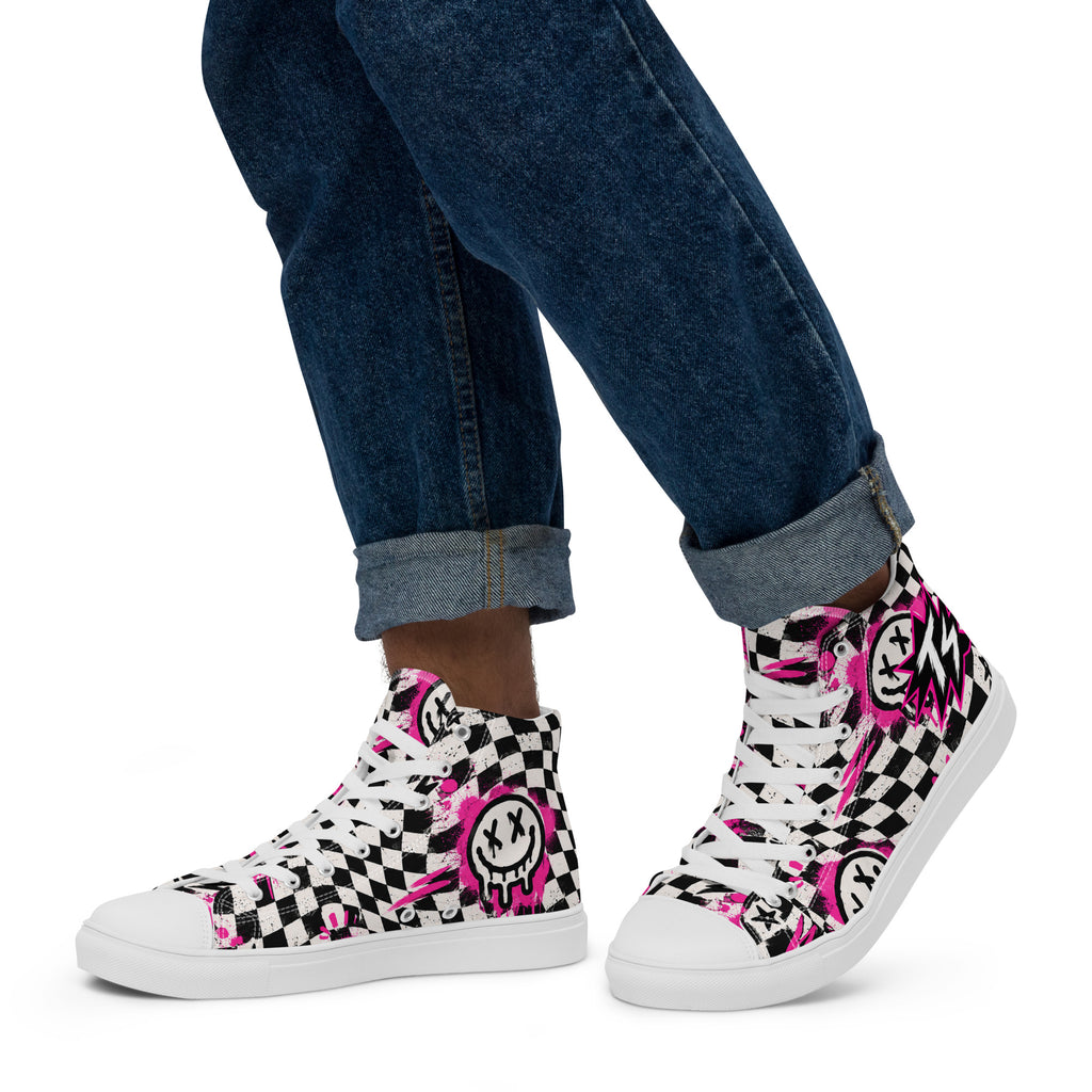 Checkmate Men’s High Tops — side view