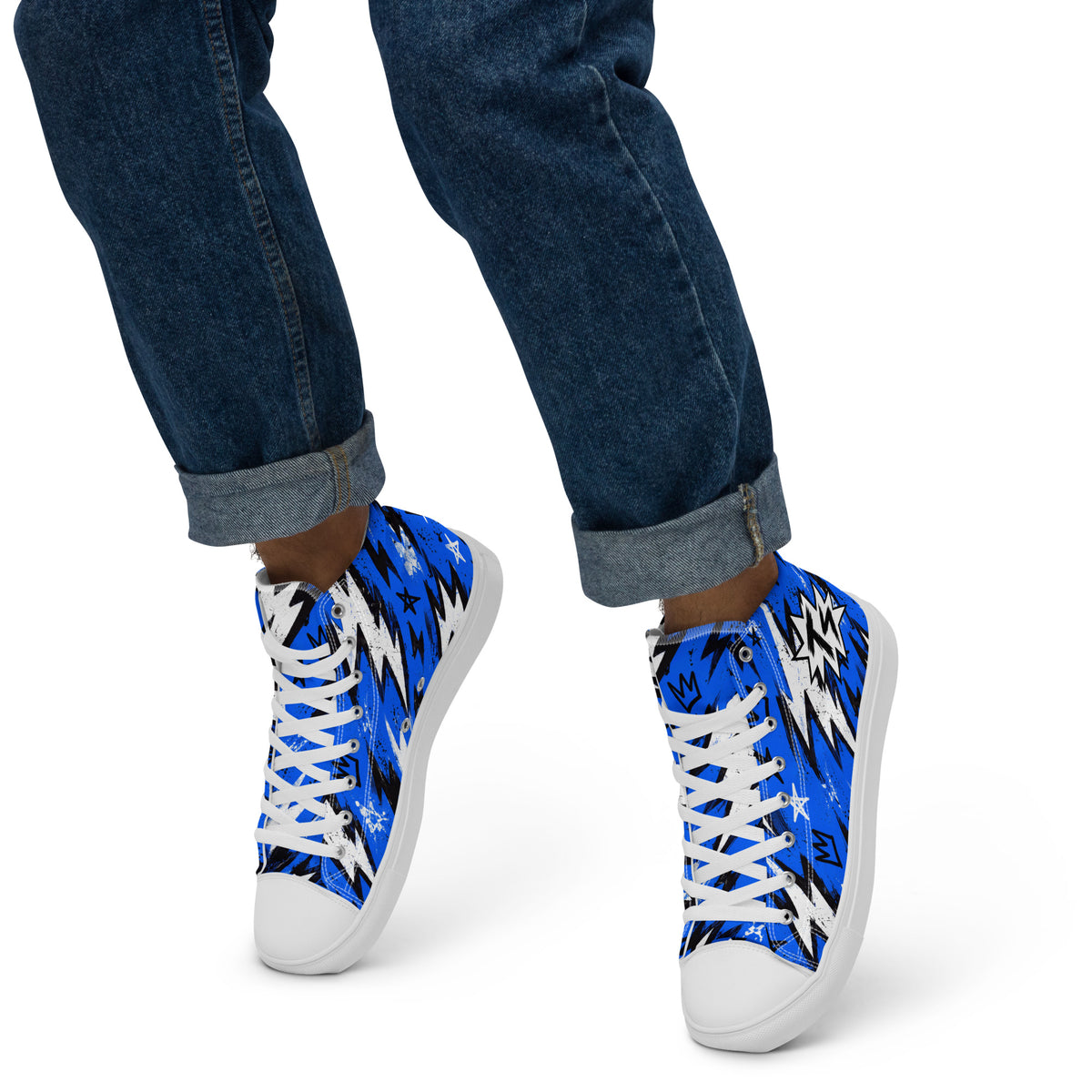 Shockwave Men’s High Tops — side view