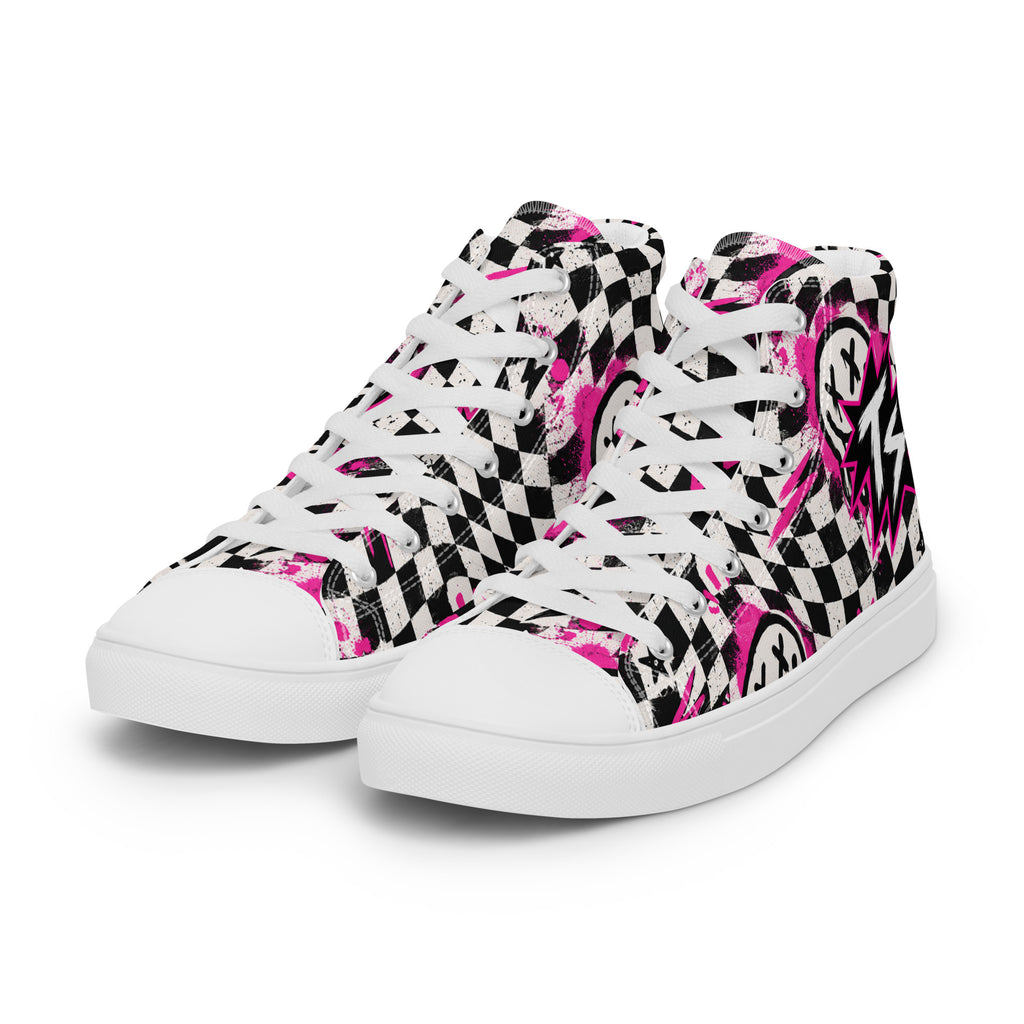 Checkmate Men’s High Tops — angled front view