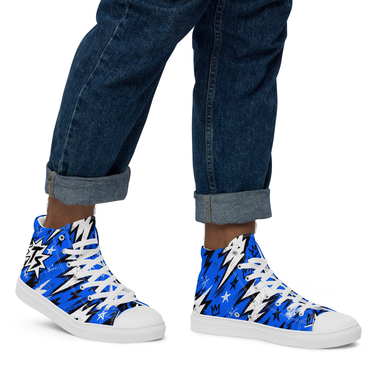 Shockwave Men’s High Tops — side view