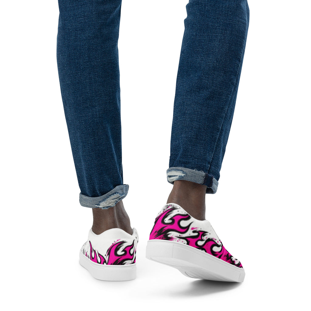 Skullburn Men’s Slip-Ons — back view