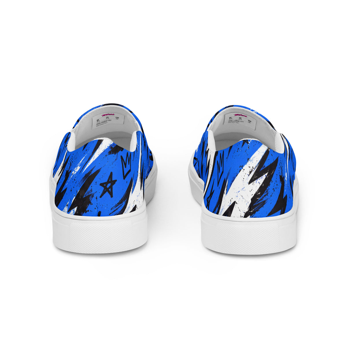 Shockwave Men’s Slip-Ons — back view