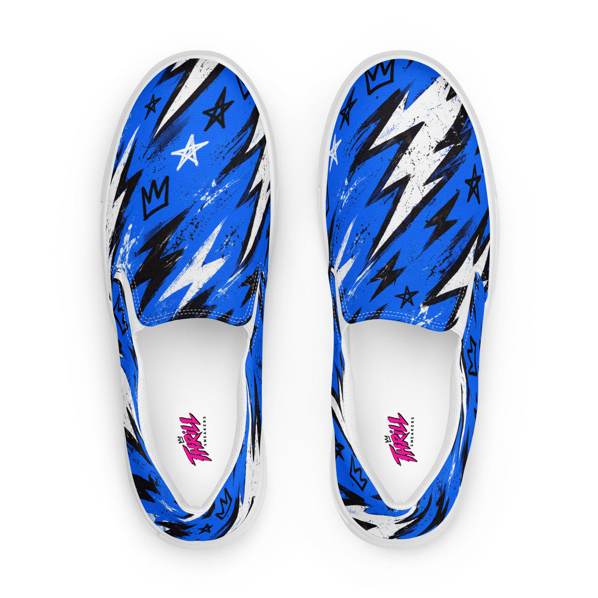 Shockwave Men’s Slip-Ons — front view
