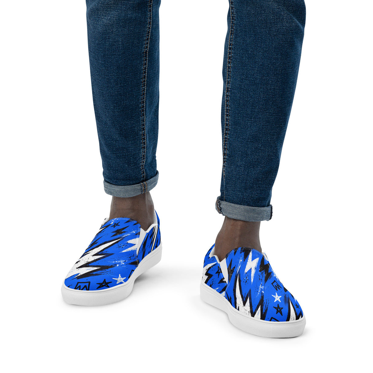 Shockwave Men’s Slip-Ons — front view