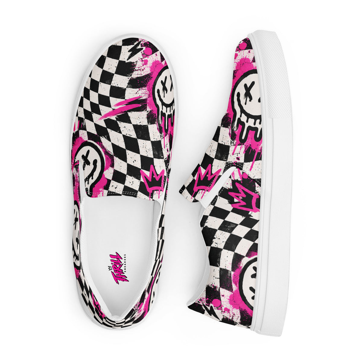 Checkmate Men’s Slip-Ons — front view