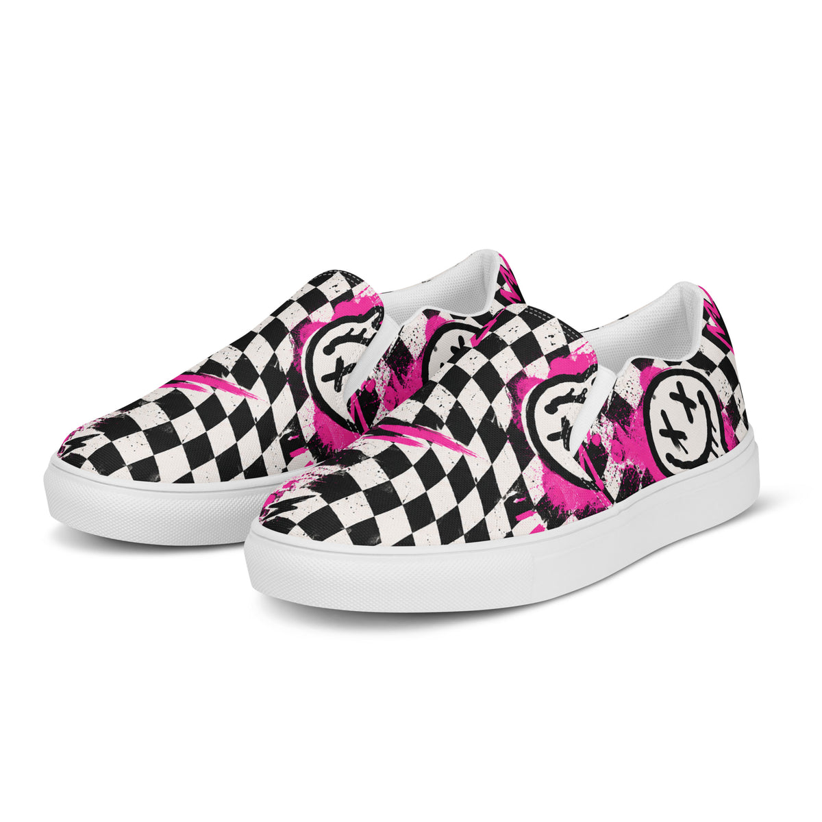 Checkmate Men’s Slip-Ons — angled front view