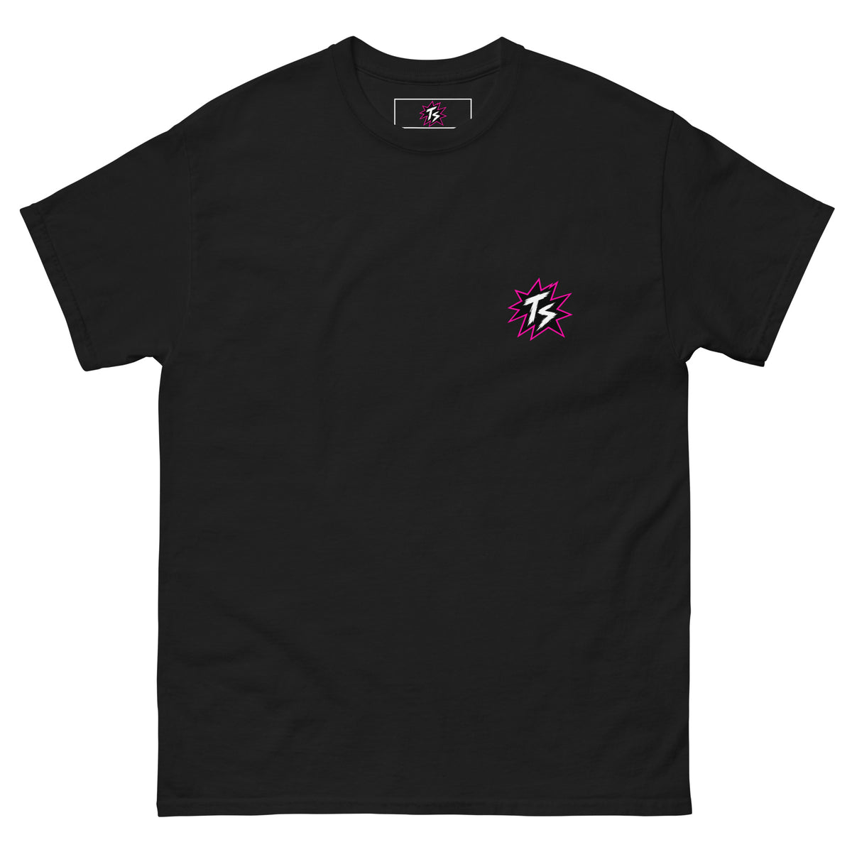 Thrill Sneakers Unisex Tee – Black — front view