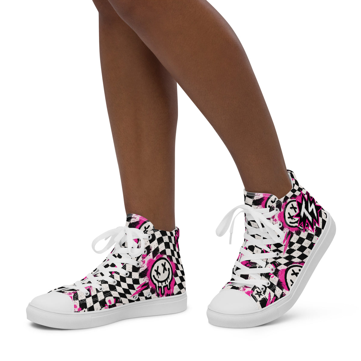 Checkmate Women’s High Tops — side view