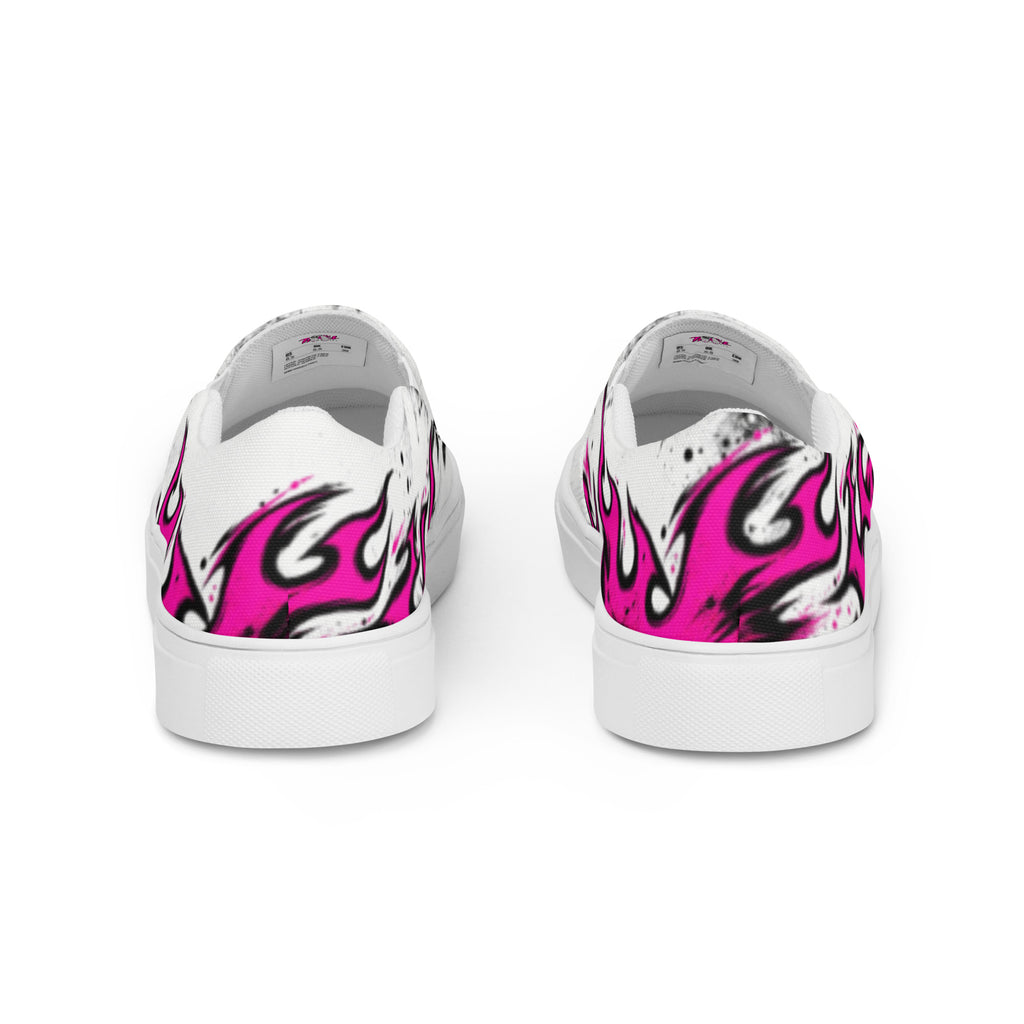 Skullburn Women’s Slip-Ons — back view